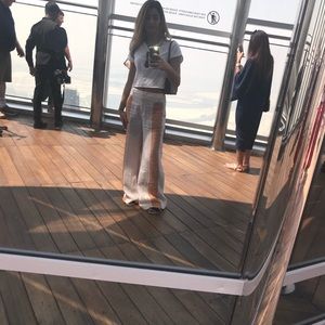 Anthropologie linen pants